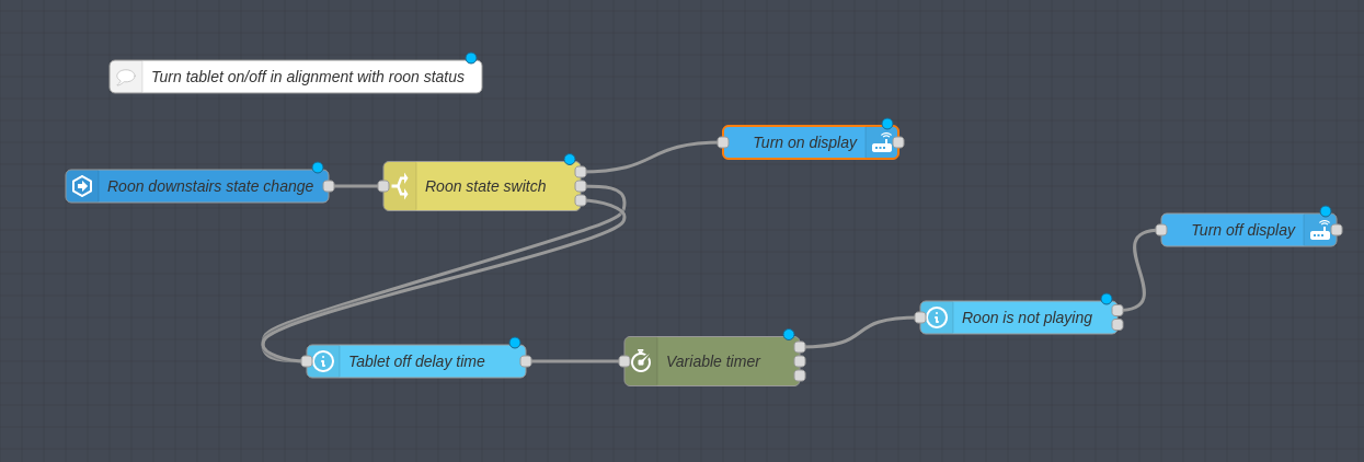 Node-red flow